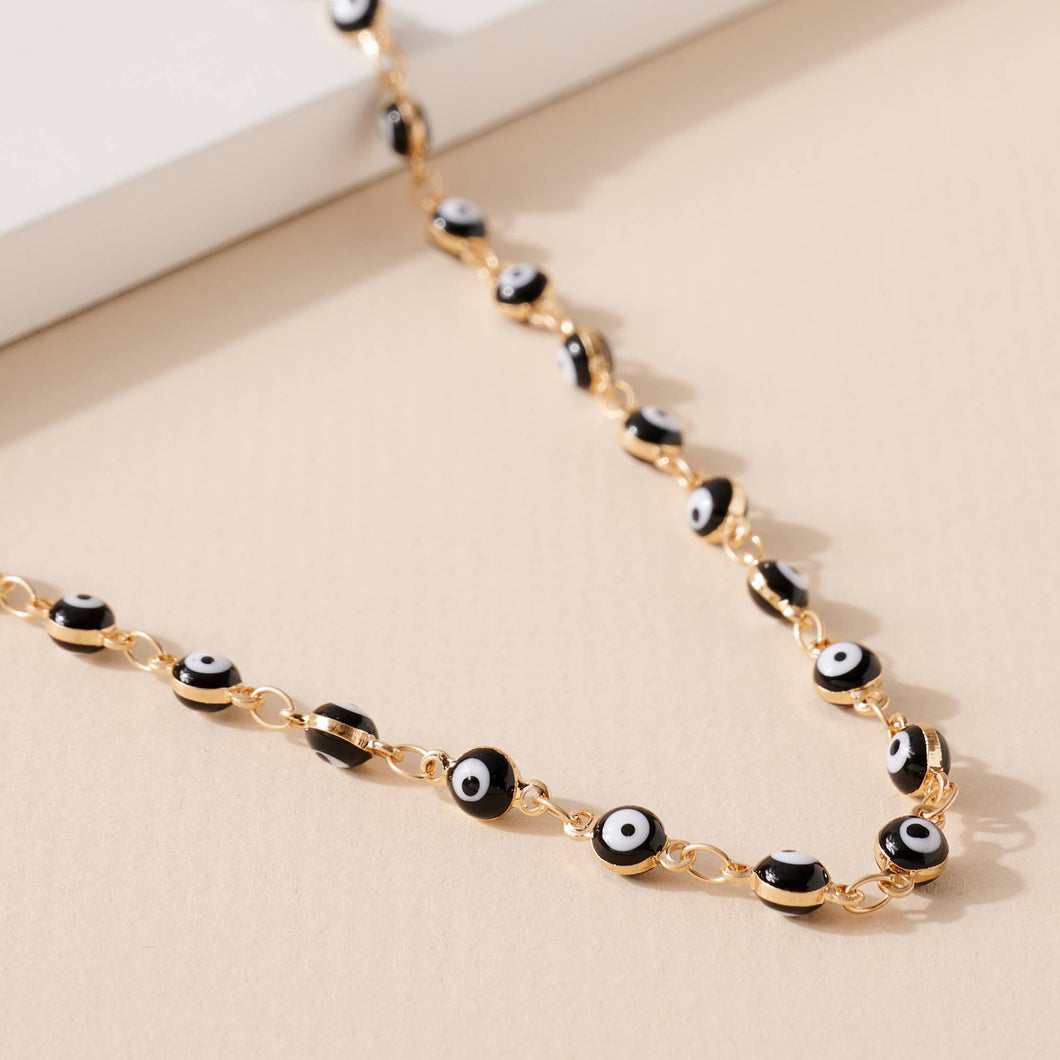 Seeing Eye Beaded Necklace