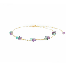 Load image into Gallery viewer, assorted chip crystal bracelet