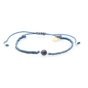 Assorted Braided Stone Bracelet