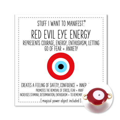 Stuff I Want To Manifest : The Energy of the RED Evil Eye