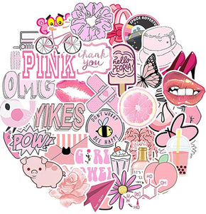 Pink sticker pack