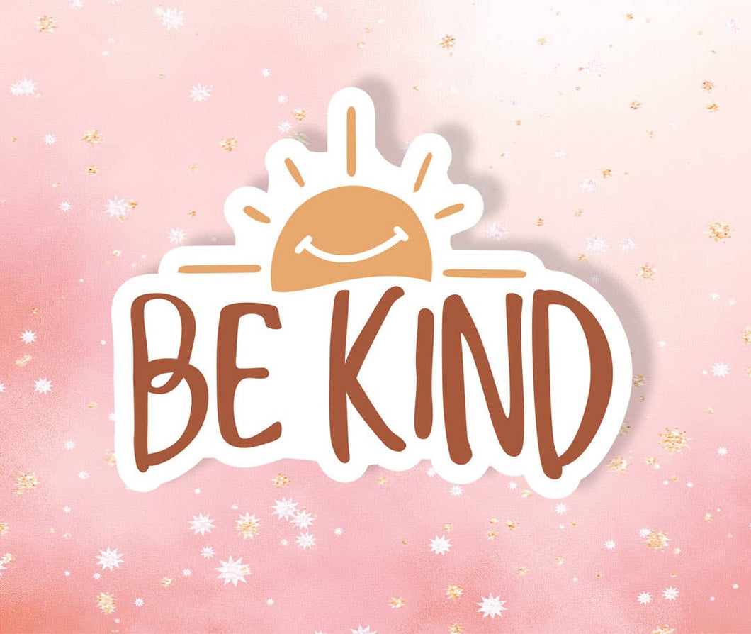 Boho Be Kind Sticker Metaphysical Intention - Stickers