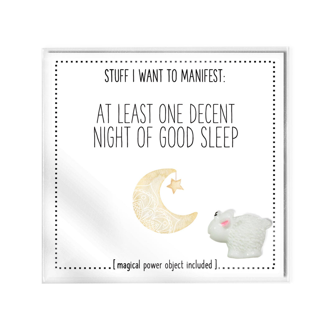 Stuff I Want To Manifest: At Least One Decent Night Sleep