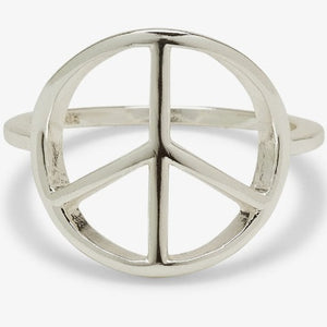 Peace sign ring