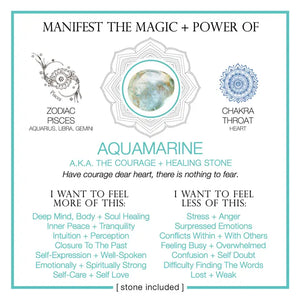 Manifest The Magic + Power Of Your Crystal Aquamarine