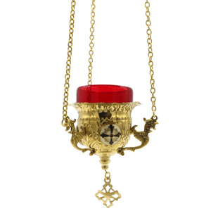 Sanctuary Lamp with Cross