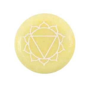 Solar Plexus Chakra Meditation Stone