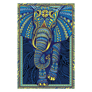 Elephant 3D Tapestry