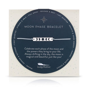Moon Phase Bracelet - Silver