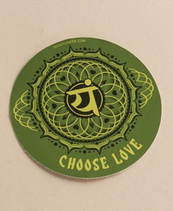 Choose love sticker