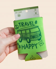 Soul flower eco coozie travel happy