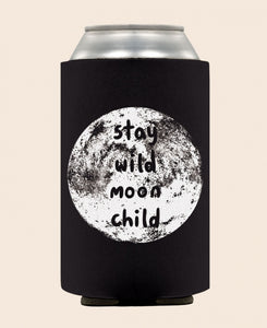Soul flower eco coozie stay wild moon child