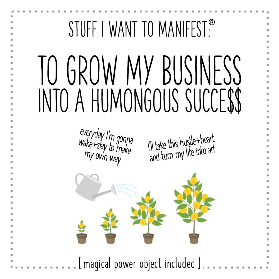 Stuff I Want To Manifest: To Grow My Business
