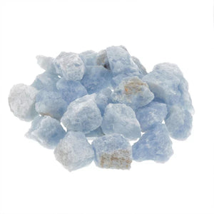 Rough Blue calcite Crystal