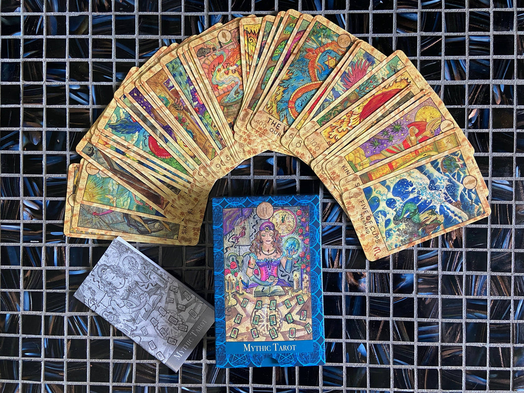 Mythic Tarot Deck & Guide | Full Size | Made in USA |