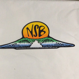 NSB sunset sticker
