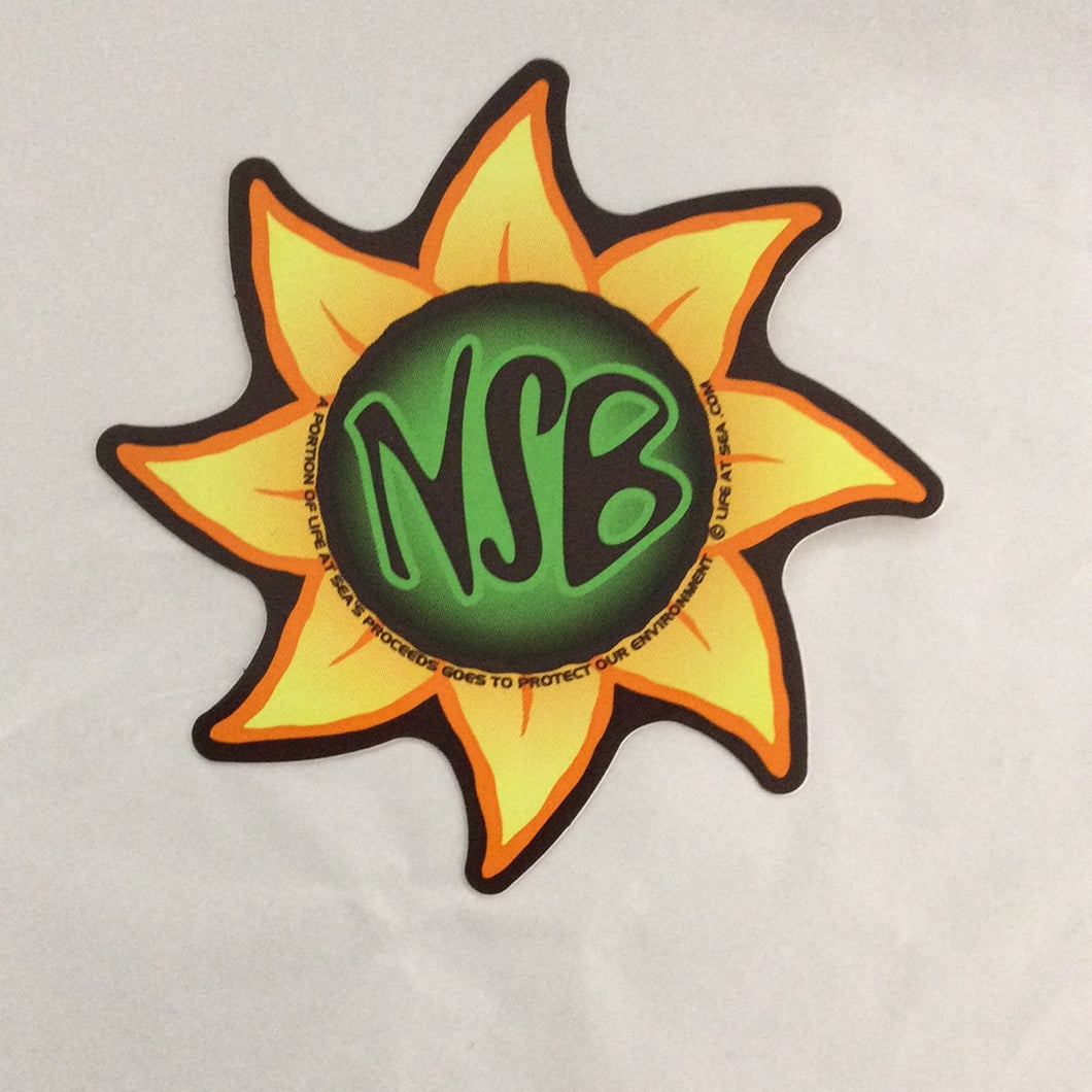 NSB flower sticker