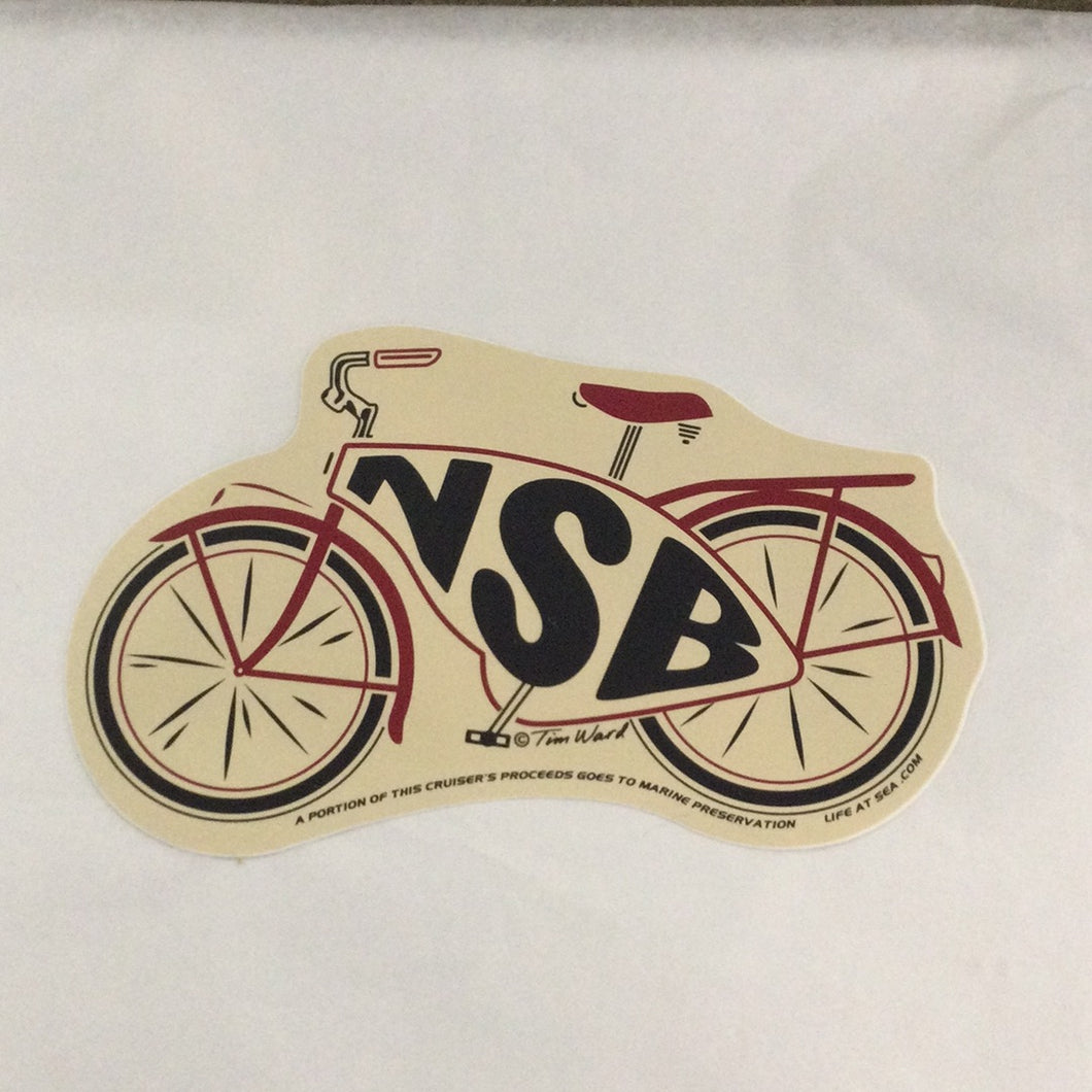 NSB bike sticker