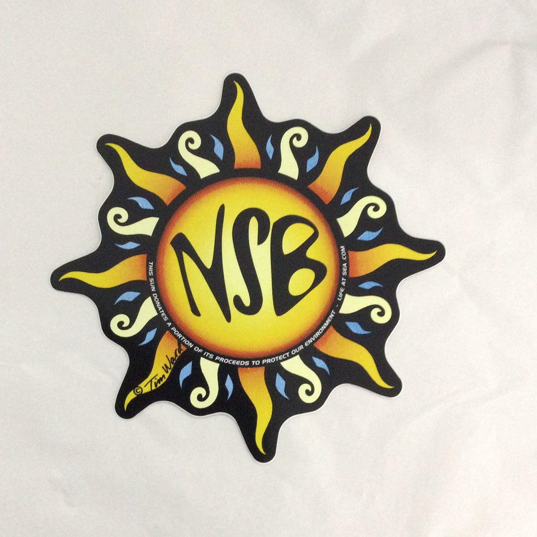 NSB sun sticker