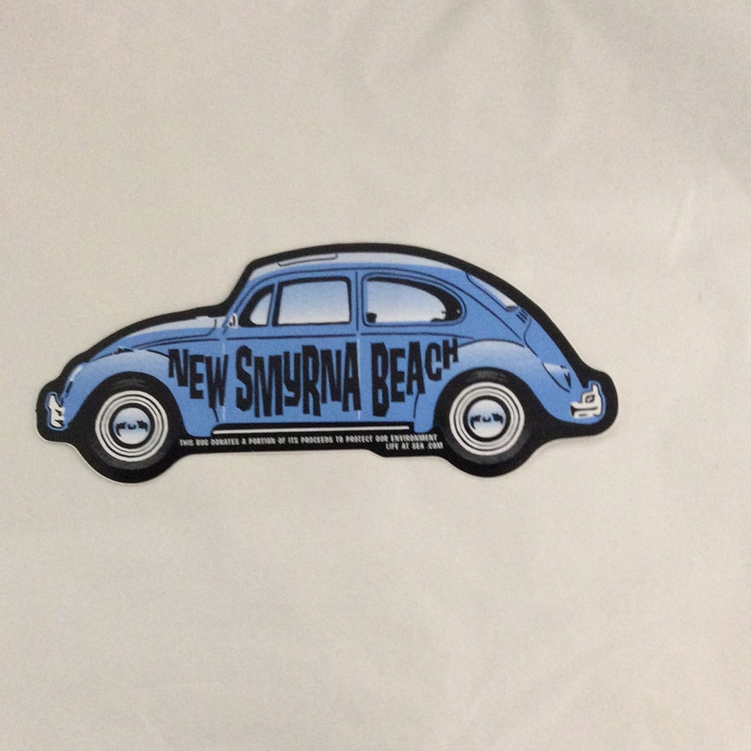 New Smyrna beach bug sticker