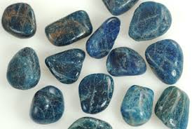 blue apatite Crystal